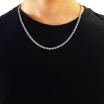 Thin Men's Necklace CubanSkinny
