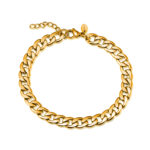 CUBAN BRACELET (GOLD) | 7mm Width | CubanSlim