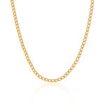 Mens Gold Cuban Chain 4mm