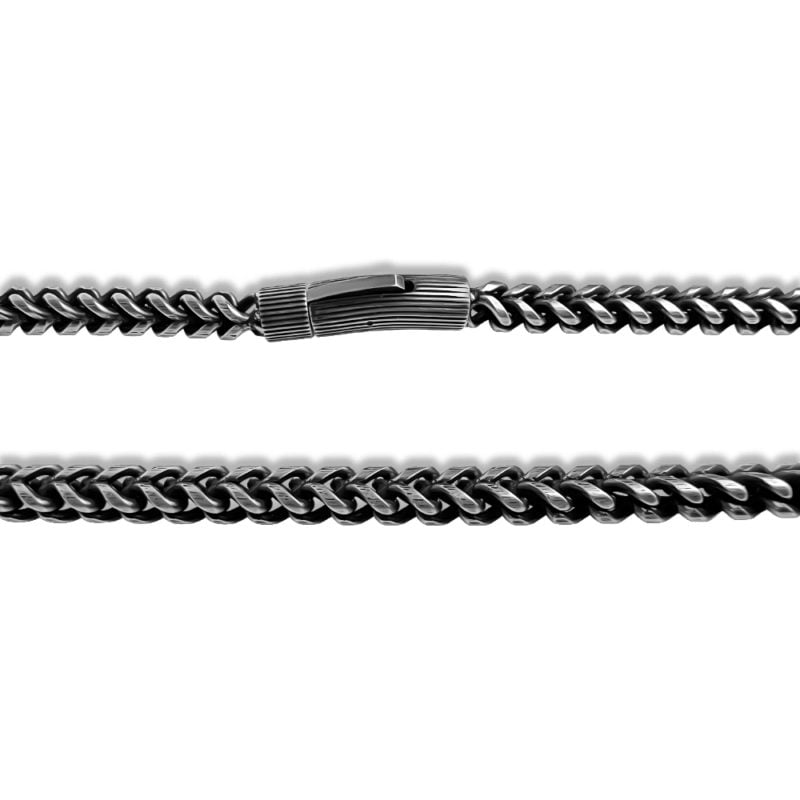 Gunmetal Chain Necklace