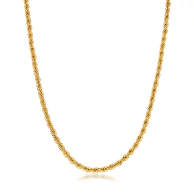 GOLD ROPE CHAIN 4MM