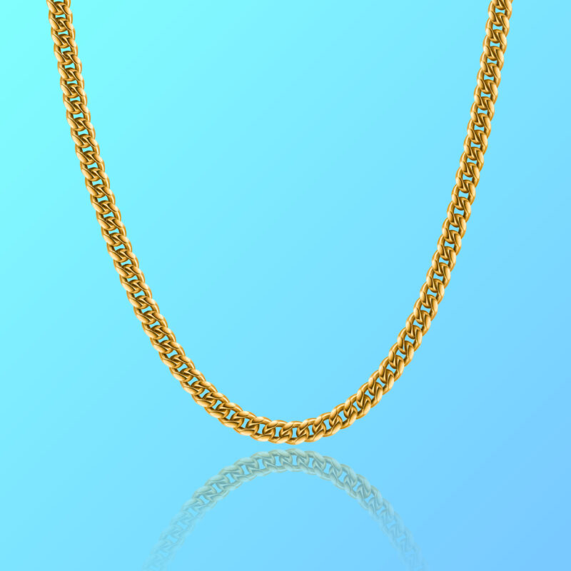 Gold Cuban Chain 6mm