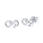 Sterling Silver Infinity Earrings | Womens Earrings