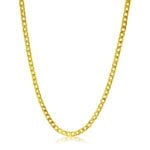 Gold Necklace Chain | 4mm Width | CubanSkinny©