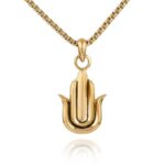 Hamsa Necklace | Gold | Pendant Necklace