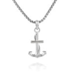 Anchor Necklace Silver