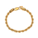 Rope Bracelet (Gold) | 6mm Width