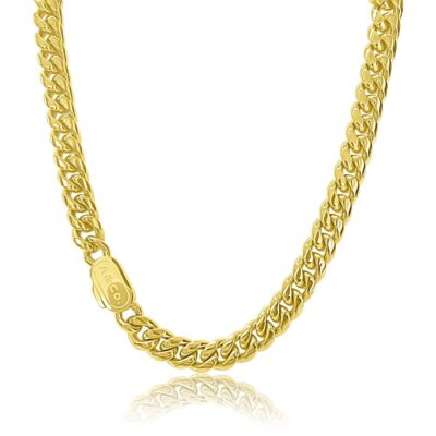 Gold Chain Necklace Cuban