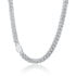 Silver Chain Necklace Cuban