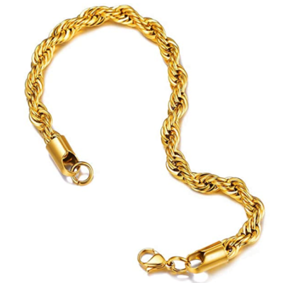 Gold Rope Bracelet