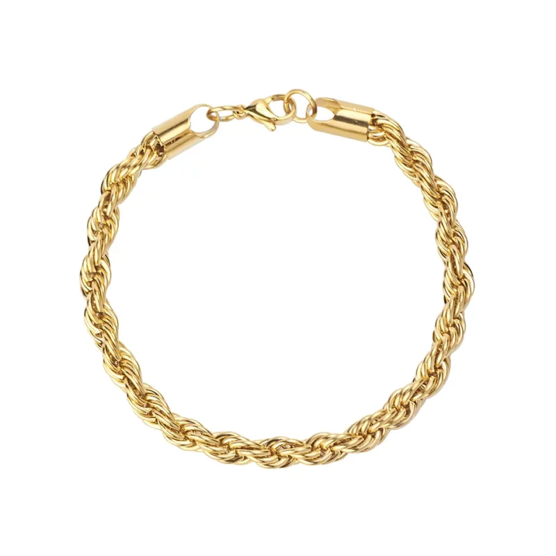 Gold Rope Bracelet