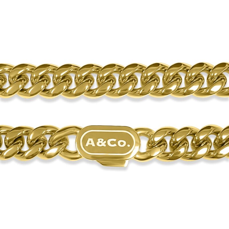 Mens Gold Chain Cuban