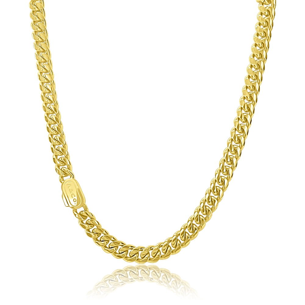 Gold Chain Necklace Cuban