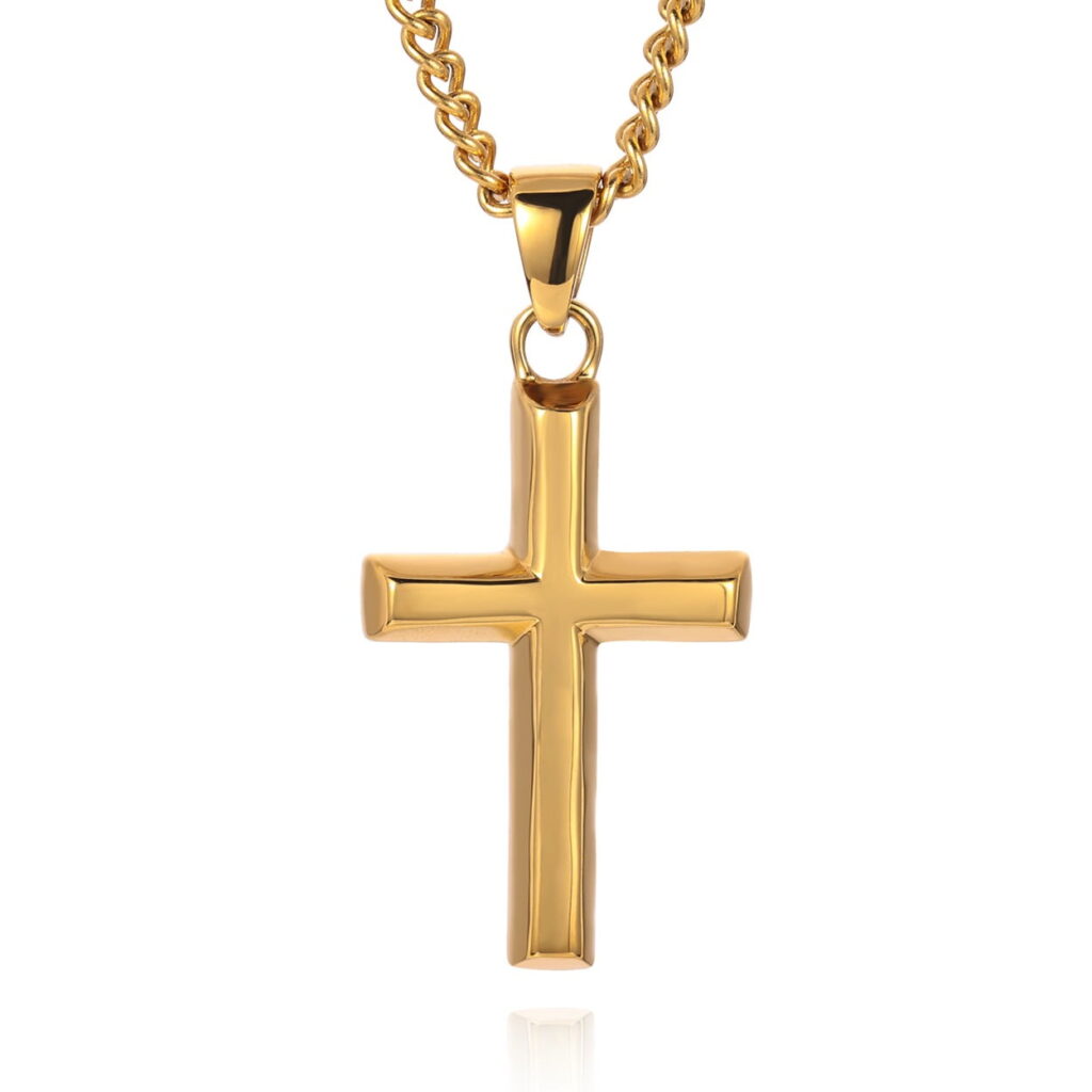 Silver Crucifix Necklace | 20-22 Inches | Alfred & Co. London