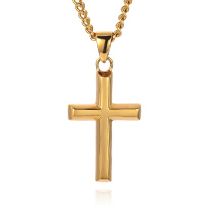 CROSS NECKLACE GOLD