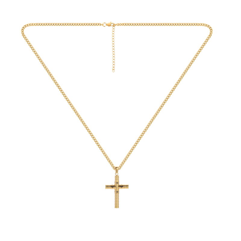 Gold Cross Necklace