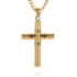 GOLD CROSS NECKLACE