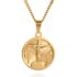 GOLD CRUCIFIX NECKLACE