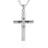 SILVER CROSS NECKLACE