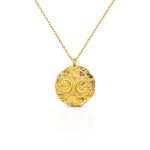 Moon & Stars Necklace | Gold-TONE