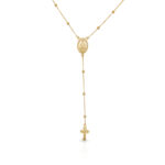 Saint Mary Rosary Necklace