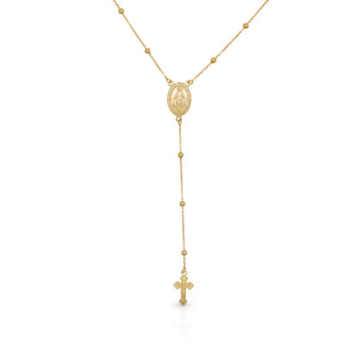 Saint Mary Rosary Necklace