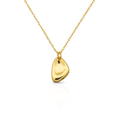 Sail Pendant Necklace Gold