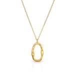 Oval Pendant Necklace