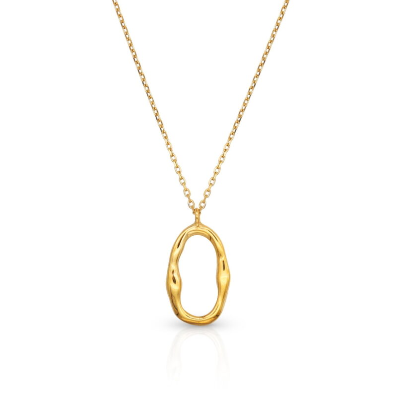 Oval Pendant Necklace