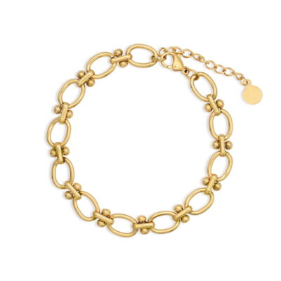 Womens Gold Loop Bracelet