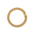 Womens Gold Curb Bracelet