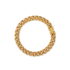 Womens Gold Curb Bracelet