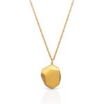 Meteor Molten Pendant Necklace | Gold-TONE
