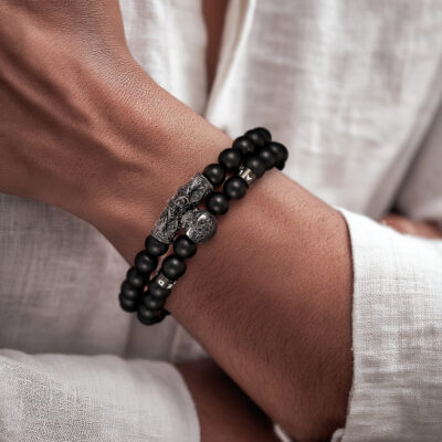 Black Skull Bracelet