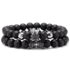 BLACK CROWN BRACELET