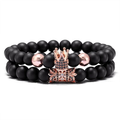 CROWN BRACELET ROSE GOLD