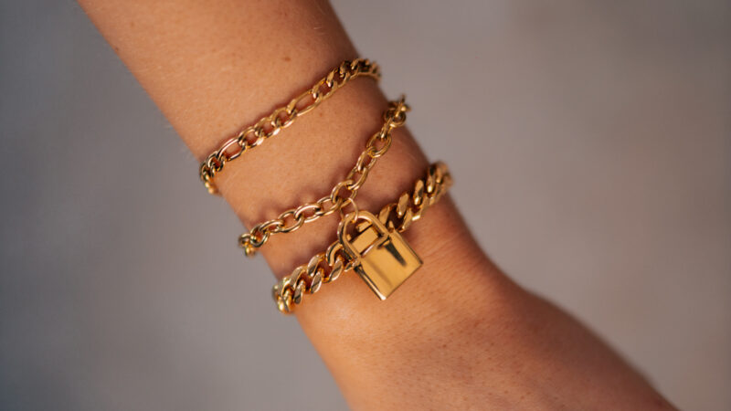 Figaro Bracelet Gold