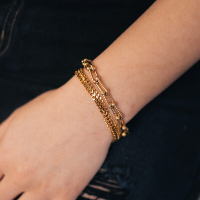 Buckle Bracelet Gold