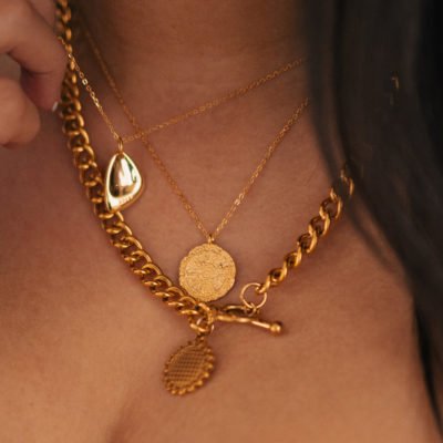 Gold Pendant Necklace For Women