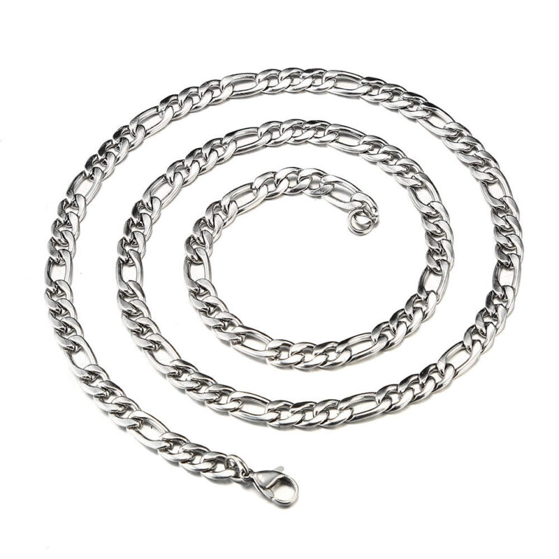 Silver Figaro Chain