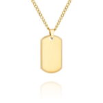 ID TAG NECKLACE | GOLD