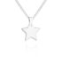 SILVER STAR PENDANT NECKLACE