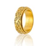 Gold Eagle Eye Ring