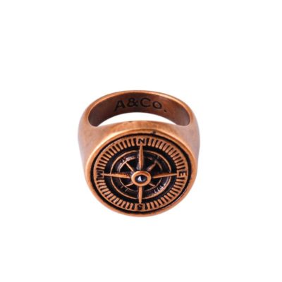 COMPASS RING GOLD