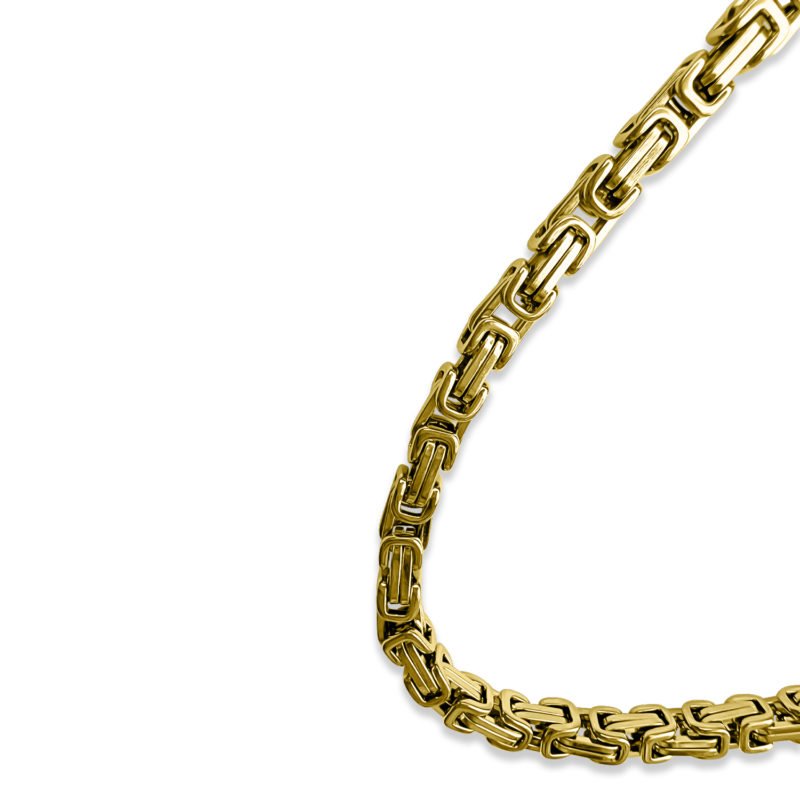 Gold Byzantine Chain Necklace
