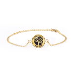MULBERRY TREE BRACELET | GOLD-TONE