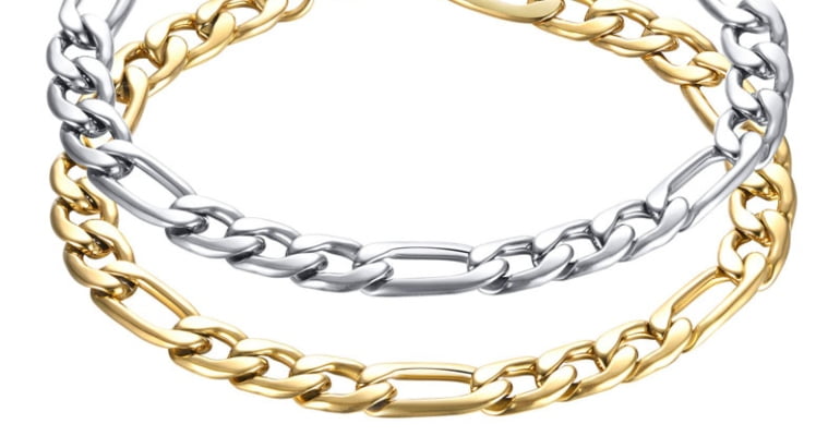 Figaro chain bracelet as one of the men’s fashion trends