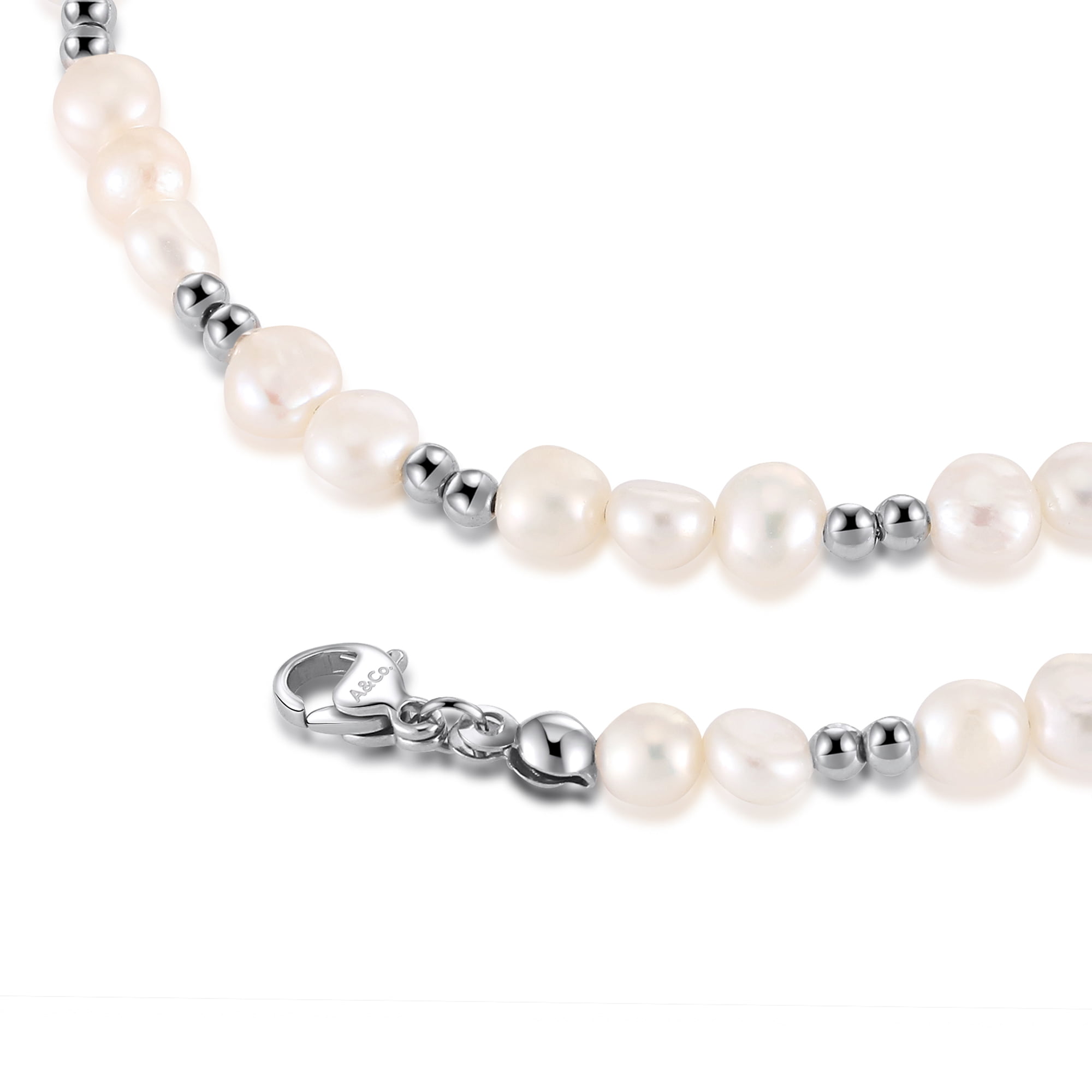 Double Strand Engraved Japanese Cultured Akoya Pearl Choker Necklace - –  Vintage Valuable Pearls