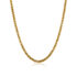 Gold Wheat Chain Necklace