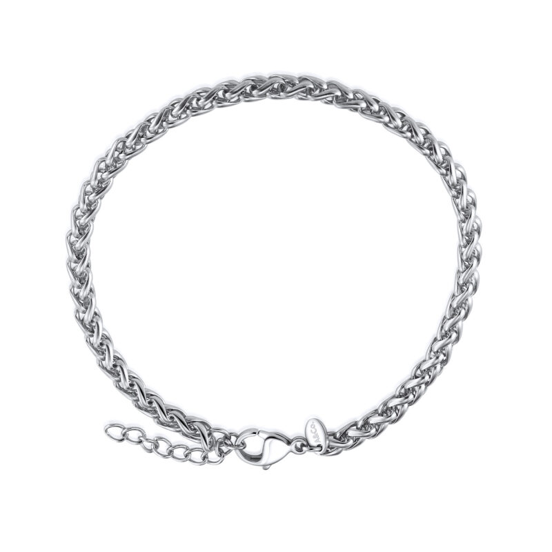 Silver Wheat Bracelet